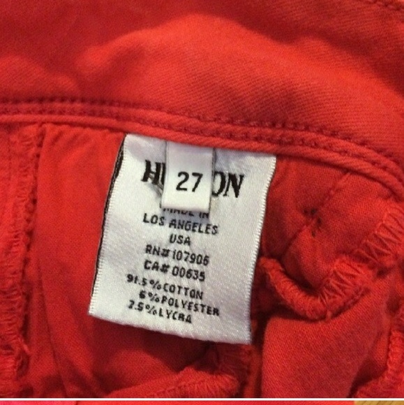 Hudson studded red jeans - Picture 4 of 5